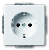 Розетка ABB Solo/future 1-мест. механизм с накладкой с З/К скр. уст-ки16А 220-250В IP20 белый