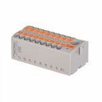 Зажим клеммный проходной 28.8мм размер ячейки 56.9мм для специального профиля 1 уровень сечение провода 6мм² 41А 690В термопласт DKC (ДКС) Зажим клеммный проходной 28.8мм размер ячейки 56.9мм для специального профиля 1 уровень сечение провода 6мм² 41А 690В термопласт DKC (ДКС)