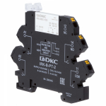 Промежуточное реле 0НО 0НЗ 1ПК кат.12В AC/DC IP50 DKC (ДКС) Релейные модули