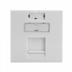 Розетка/коробка коммуникационная для установки в каб.-канал для монтажа под полом крепление защёлкив. фиксатором белый DKC