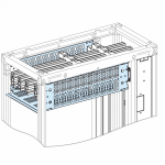 Разделительная перегородка шкафа 400x600 сталь естественный цвет Schneider Electric Prisma P Разделительная перегородка шкафа 400x600 сталь естественный цвет Schneider Electric Prisma P
