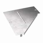 Крышка переходника левого Стандарт 400х150 Промрукав Крышка переходника левого Стандарт 400х150 Промрукав