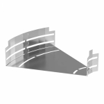 Угол д/листового кабель.лотка регулируемый горизонтальн. без соединит. разъема нержавеющая сталь ПРОМРУКАВ Угол д/листового кабель.лотка регулируемый горизонтальн. без соединит. разъема нержавеющая сталь ПРОМРУКАВ