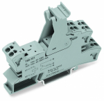 Релейный разъем на DIN-рейку Соединение с пружинным зажимом 8штырьков Wago