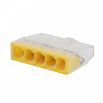 Экспресс-клемма REXANT СМК 2273-205, 5-проводная 0.5-2.5 мм², прозрачная (100 шт./уп.) Экспресс-клемма REXANT СМК 2273-205, 5-проводная 0.5-2.5 мм², прозрачная (100 шт./уп.)