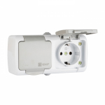 Розетка 2гн с З/К с крыш. шторки о/у серый 16А IP54 Мурманск EKF (1/5/60) Розетка 2гн с З/К с крыш. шторки о/у серый 16А IP54 Мурманск EKF (1/5/60)