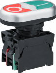 Кнопка Navigator 82 810 NBI-B-03 I-0 d22мм 230В NO+NC