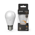 Лампа светодиод 7Вт Шар Е27 3000К 560Лм диммируемая Gauss Black (1/10/100)