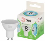 Лампочка светодиодная ЭРА GREEN LINE LED MR16-8W-840-GU10 GL GU10 8 Вт софит яркий белый свет Лампочка светодиодная ЭРА GREEN LINE LED MR16-8W-840-GU10 GL GU10 8 Вт софит яркий белый свет