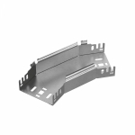 Угол д/листового кабель.лотка 45° горизонтальн. без соединит. разъема нержавеющая сталь серый ПРОМРУКАВ Угол д/листового кабель.лотка 45° горизонтальн. без соединит. разъема нержавеющая сталь серый ПРОМРУКАВ