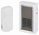 Звонок беспроводной C96 от сети бело-серый 6 мелодий IP44 ЭРА (1/10/60) Звонок беспроводной C96 от сети бело-серый 6 мелодий IP44 ЭРА (1/10/60)