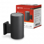 Светильник уличный настенный односторонний НБУ алюм под лампу E27 черный IP54 LINE-1хA60-BL IN HOME (1/30)