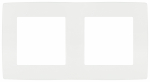 Рамка для розеток и выключателей ЭРА Серия 12 12-5002-01М на 2 поста, белый матовый Рамка для розеток и выключателей ЭРА Серия 12 12-5002-01М на 2 поста, белый матовый