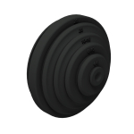 Кабельный ввод мембранный PG28 28мм пластик черный IP55 ПРОМРУКАВ