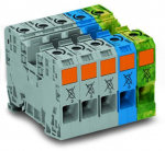 Трехфазный комплект с сильноточными клеммами 35 мм только на рейке DIN 35 x 15 35 мм POWER CAGE CLAMP 35,00 mm серые, синие, желто-зеленые POWER CAGE Трехфазный комплект с сильноточными клеммами 35 мм только на рейке DIN 35 x 15 35 мм POWER CAGE CLAMP 35,00 mm серые, синие, желто-зеленые POWER CAGE