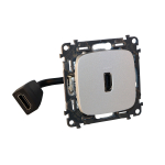 Карта (гостиничная) пластик алюминий матовая IP20 Legrand Valena Карта (гостиничная) пластик алюминий матовая IP20 Legrand Valena