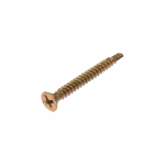 Саморез оконный KRANZ сверло, 3.9x35, желтый цинк, пакет (20шт.) Саморез оконный KRANZ сверло, 3.9x35, желтый цинк, пакет (20шт.)
