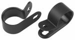 Скоба кабельная нейлоновая под винт ЭРА NO-225-270 9 мм чёрная 50 шт