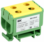 Клемма вводная силовая КВС 6-50мм2 2-рядная PE IEK (8/160)