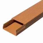 Кабель-канал  40х16мм пластик дерево (бук) ПРОМРУКАВ