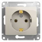Розетка 1гн с З/К с/у молочный механизм 16А Glossa Systeme Electric (1/10) Розетка 1гн с З/К с/у молочный механизм 16А Glossa Systeme Electric (1/10)