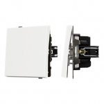 Механизм звонкового выключателя SWT-TENDO-MKR1-SFPL-WH (230V, 10A) (Arlight, Матовый белый)