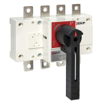 Рубильник-выключатель 160A 4P c рукояткой управления для прямой установки PowerSwitch EKF Рубильник-выключатель 160A 4P c рукояткой управления для прямой установки PowerSwitch EKF