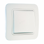 Makel Lillium бел/бел выключатель  1 кл