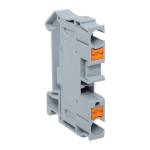 Клеммная колодка пружинная 6 Push-in серая Клеммная колодка пружинная 6 Push-in серая