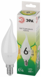 Лампочка светодиодная ЭРА GREEN LINE LED BXS-6W-830-E14 GL E14 6 Вт свеча на ветру теплый свет Лампочка светодиодная ЭРА GREEN LINE LED BXS-6W-830-E14 GL E14 6 Вт свеча на ветру теплый свет