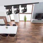 TR9-GU10 BK Светильник ЭРА Трековый  MR16 черный (50/450)