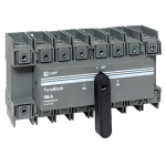 Рубильник 100A 4P реверсивный c рукояткой для прямой установки TwinBlock EKF Рубильник 100A 4P реверсивный c рукояткой для прямой установки TwinBlock EKF