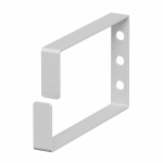 Кабельное кольцо металлическое 60 х 90 мм, серое