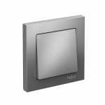 Выключатель 1кл с/у сталь в сборе AtlasDesign Systeme Electric Выключатель 1кл с/у сталь в сборе AtlasDesign Systeme Electric