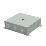 Коробка металлическая серая 200х200х65 (4 шт/кор) Промрукав