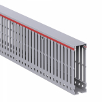 Короб перфорированный, серый RL6 25x80