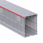 Короб перфорированный, серый RL6 60x80