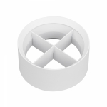 Решетка антибликовая LGD-ANTIGLARE-GRILLE-R85 (WH) (Arlight, Металл)