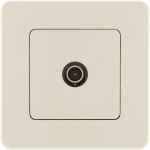 Розетка 1гн ТВ звезда с/у крем механизм INSPIRIA Legrand  (1/10/100)