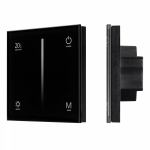 Панель SMART-P6-DIM-G-IN Black (12-24V, 4x3A, Sens, 2.4G) (Arlight, IP20 Пластик, 5 лет) Панель SMART-P6-DIM-G-IN Black (12-24V, 4x3A, Sens, 2.4G) (Arlight, IP20 Пластик, 5 лет)