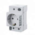 Розетка на din Рейку 1гн с З/К 2Р+PEN 16А 220В РМ-102 DeKraft (1/6)