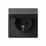 Розетка 1гн с З/К с крыш. шторки с/у карбон механизм 16А ArtGallery Systeme Electric (1/5/20) Розетка 1гн с З/К с крыш. шторки с/у карбон механизм 16А ArtGallery Systeme Electric (1/5/20)