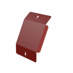 Крышка угла вертикального внешнего 45 градусов Стандарт 150 RAL 3000 Промрукав Крышка угла вертикального внешнего 45 градусов Стандарт 150 RAL 3000 Промрукав