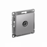 Розетка 1гн ТВ оконечная с/у алюминий механизм AtlasDesign Systeme Electric  (1/10)