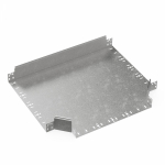 Тройник горизонтальный 80x500мм сталь оцинкованная горячее цинкование 75мм ПРОМРУКАВ Без серии