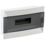 Бокс ЩРВ-П-16мод встр. пласт бел (дв.прозр) IP40 Makel (1/8)