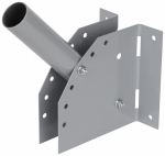Кронштейн для уличных светильников L=270мм d=38мм с переменным углом серый SPP-AC2-0-230-038 ЭРА