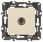 Розетка 1гн ТВ одиночная с/у крем механизм 14-3101-02 Elegance ЭРА (1/10) Розетка 1гн ТВ одиночная с/у крем механизм 14-3101-02 Elegance ЭРА (1/10)