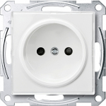 Розетка SE MERTEN 1-мест. механизм с накладкой без З/К скр. уст-ки16А 220-250В IP21 прочее
