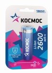 Акк. Космос 18650 LI-ion 2600 mAh 1BL с защитой (1/10/100) Акк. Космос 18650 LI-ion 2600 mAh 1BL с защитой (1/10/100)